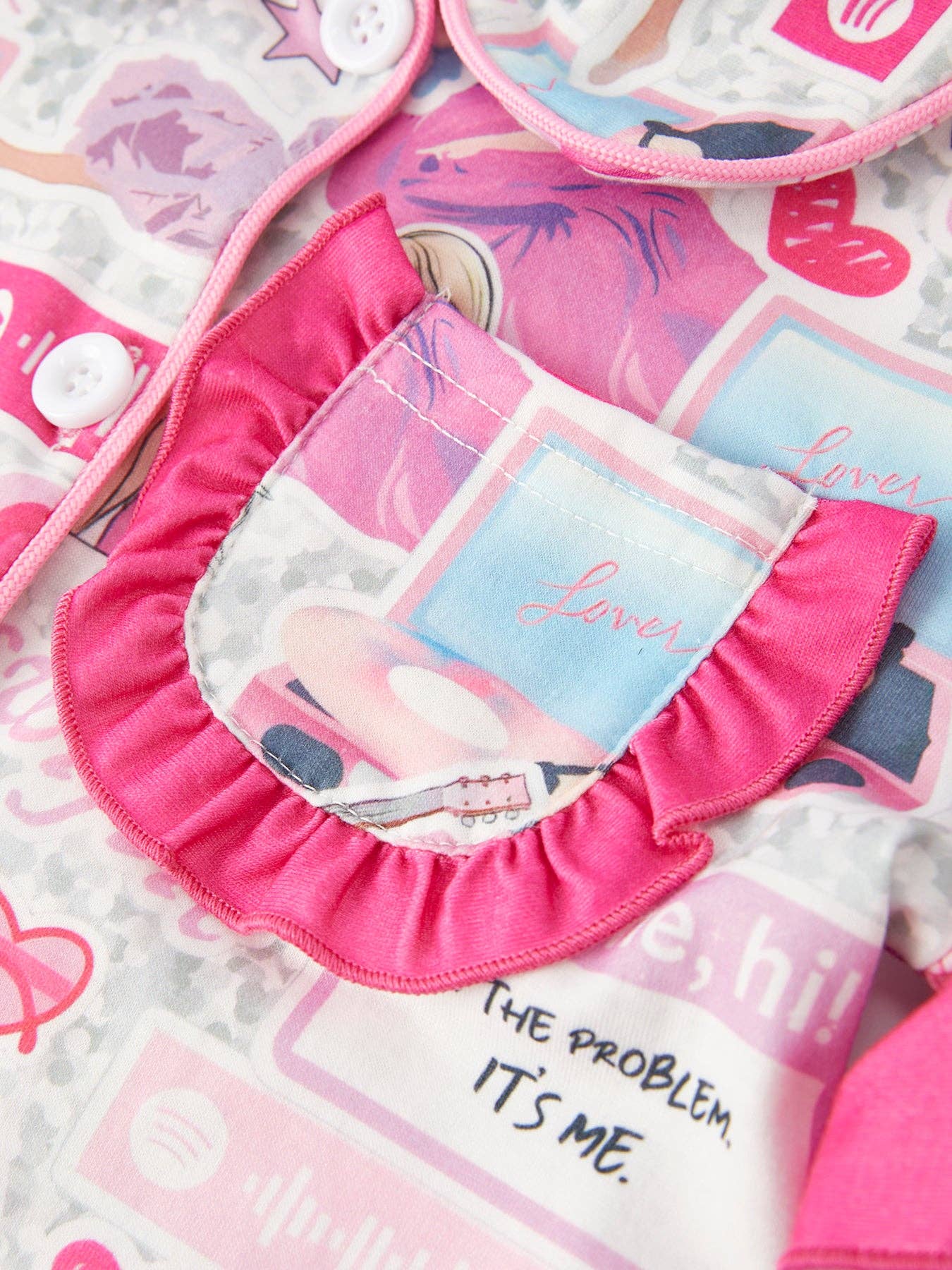 Rylee Faith Designs - Wholesale Sleepwear Set - Kids - TS Character Print Girls Pink Pajamas7