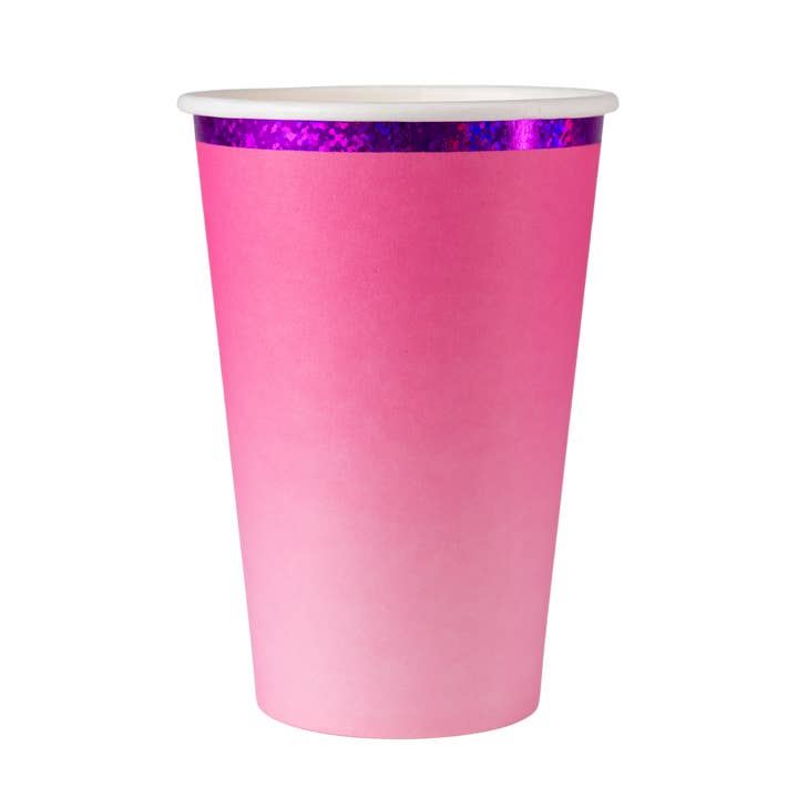 Fiesta Everyday Foil Paper Cup - Pink for wholesale by Casa Fiesta