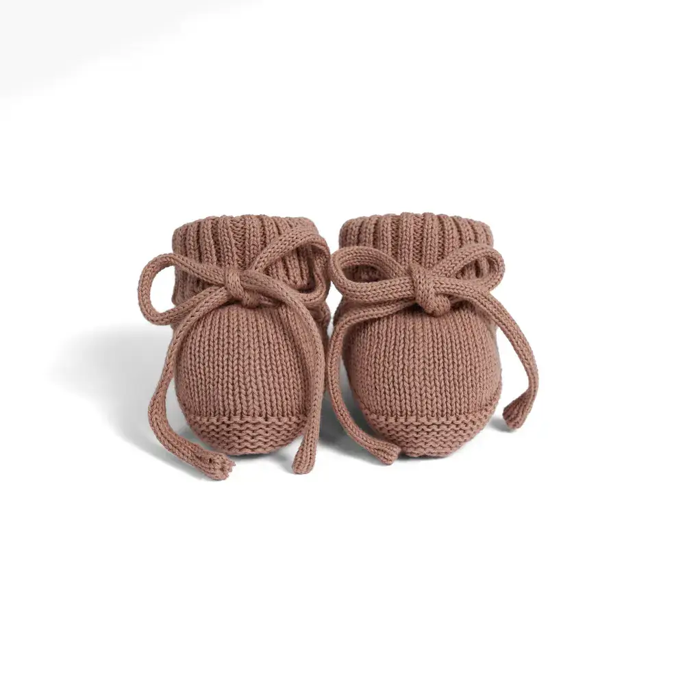 SwaddleAn - Wholesale Booties - Baby - 100% Cotton Knit Baby Booties in 11 colors60