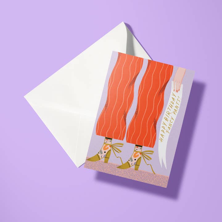 Olive & Company - Vendita all'ingrosso Biglietti di auguri - Pantaloni Fantasia1