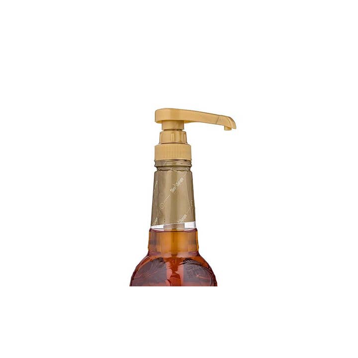 Slim Syrups - Wholesale Kitchen Tool/Gadget - Gold Syrup Pump For 750ml Bottle1