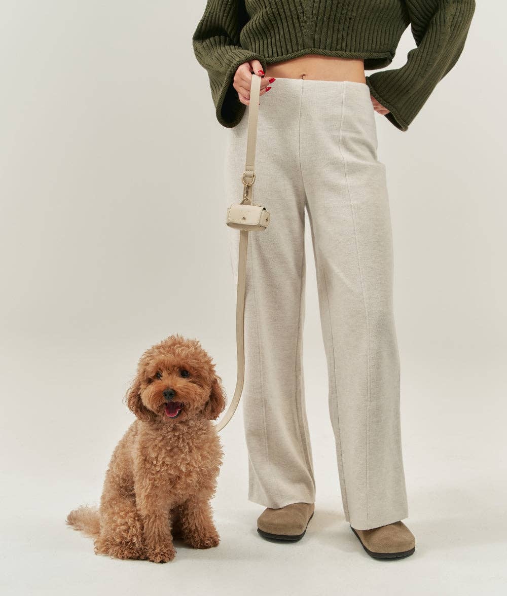 CAFIDE - Wholesale Pet Leash - Dog - Beige Vegan Leather Strap 1.4m, Jala2