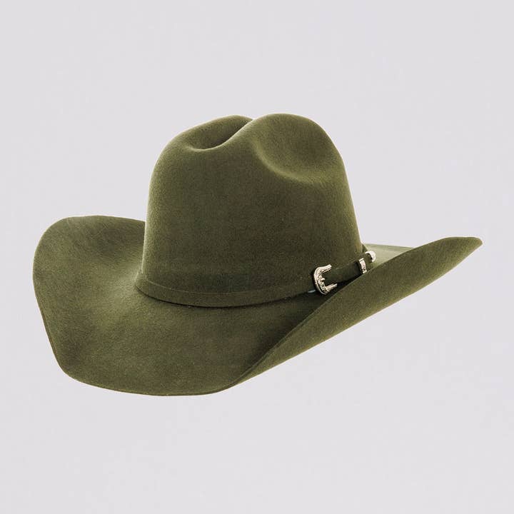 American Hat Makers - Wholesale Cowboy Hat - Unisex - 100% Wool Felt Western Cowboy Hat - Style Cattleman