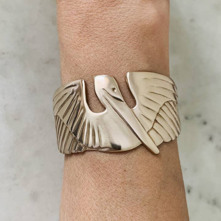 Mimosa Handcrafted - Wholesale Cuff Bracelet - PELICAN CUFF1