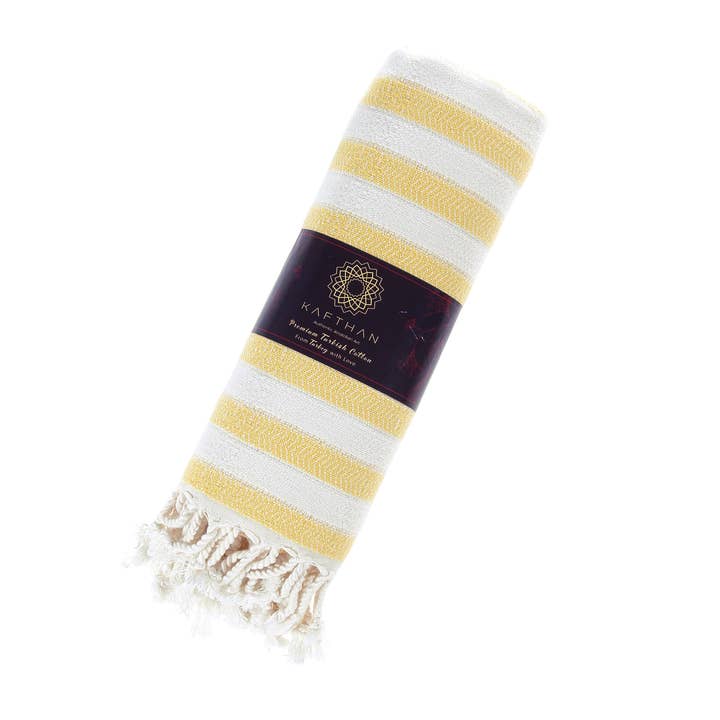 KAFTHAN - Wholesale Beach Towel - Gocek Bamboo Turkish Towel | Beach Towel | Christmas Gift30