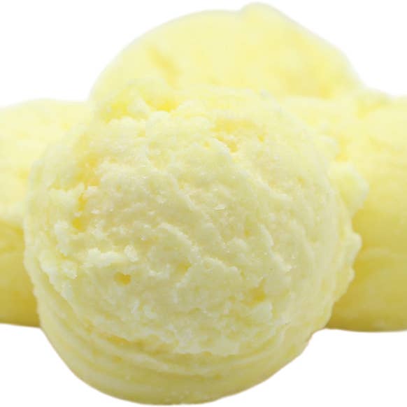 Lemon Sherbet 3.5 oz Ice Cream Scoop Melts for wholesale by Classic Farmhouse Candles
