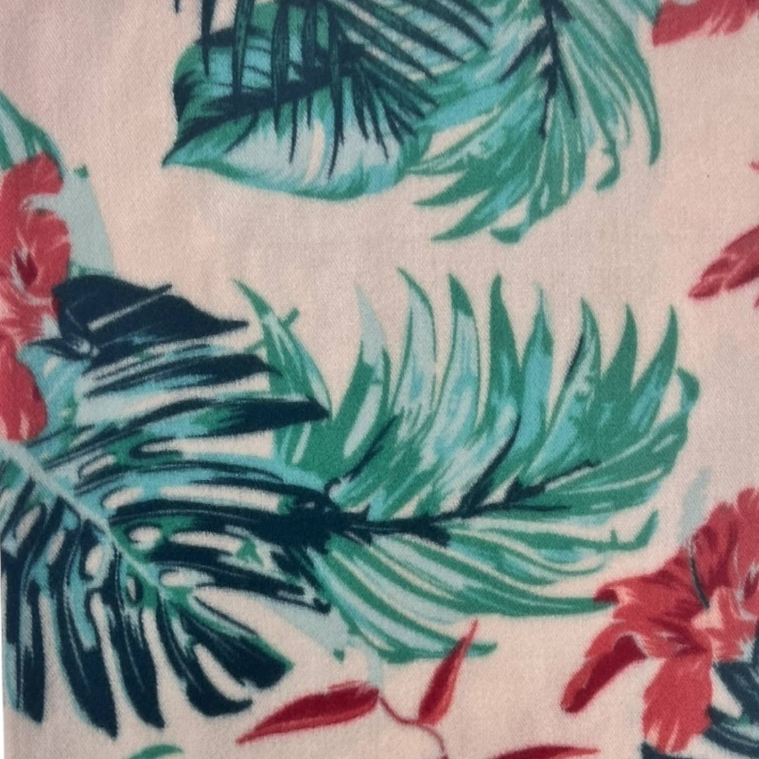 London Scarves - Vente Écharpe – femme - Écharpe à imprimé feuilles tropicales2