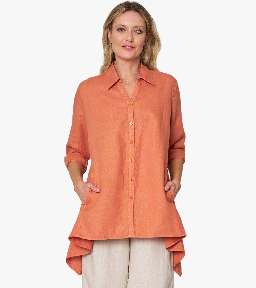 Stella Carakasi - Wholesale Button Down Shirt - Women's - True Form Shirt (*)10