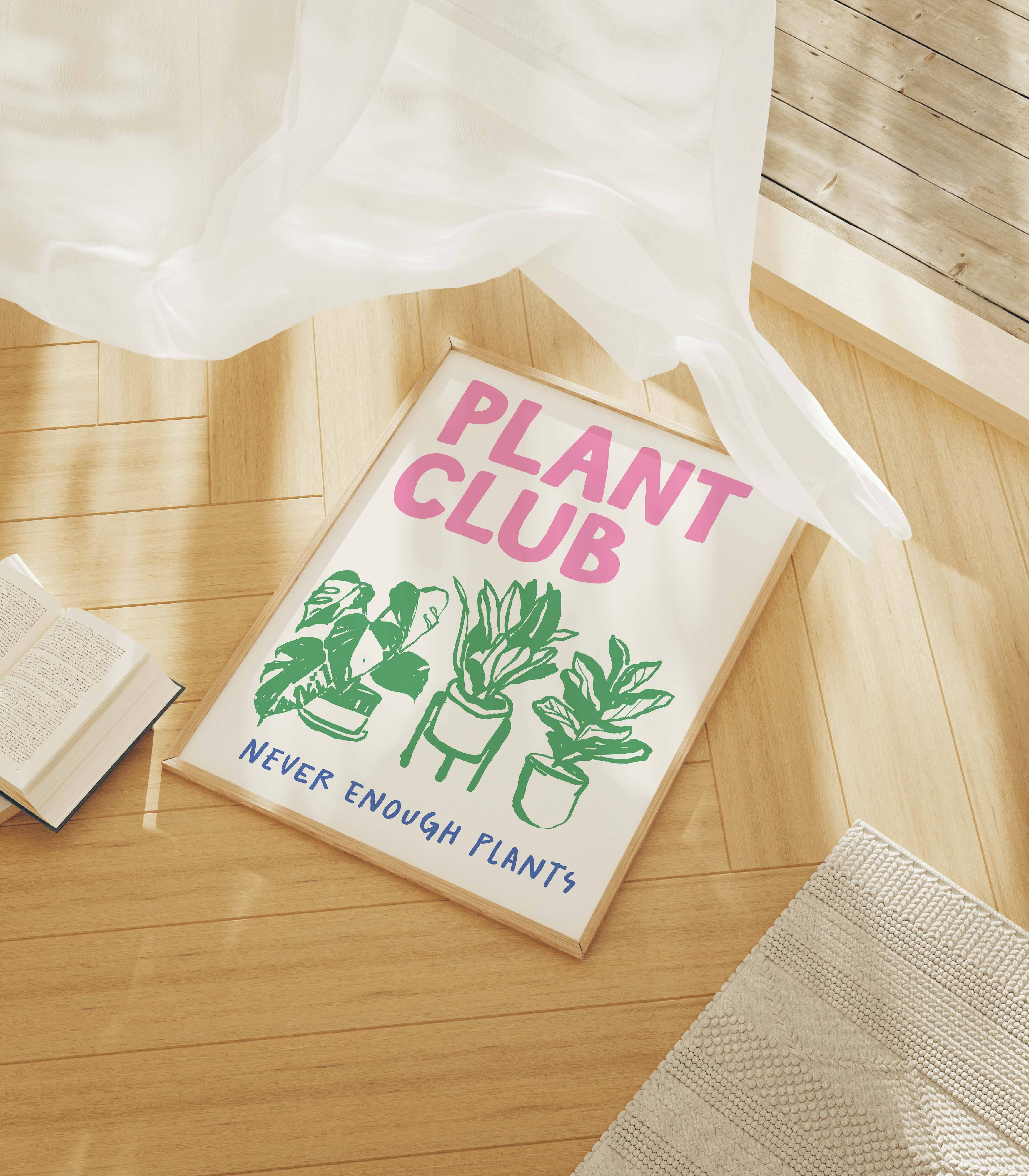 April Lane Art - Wholesale Art Print - Plant Club Print1