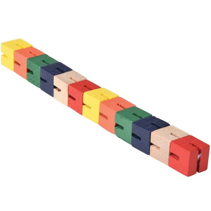 US Toy Company - Wholesale Fidget Toy - Kids - Wood Fiddle Fidget Puzzle 36-unit Display2