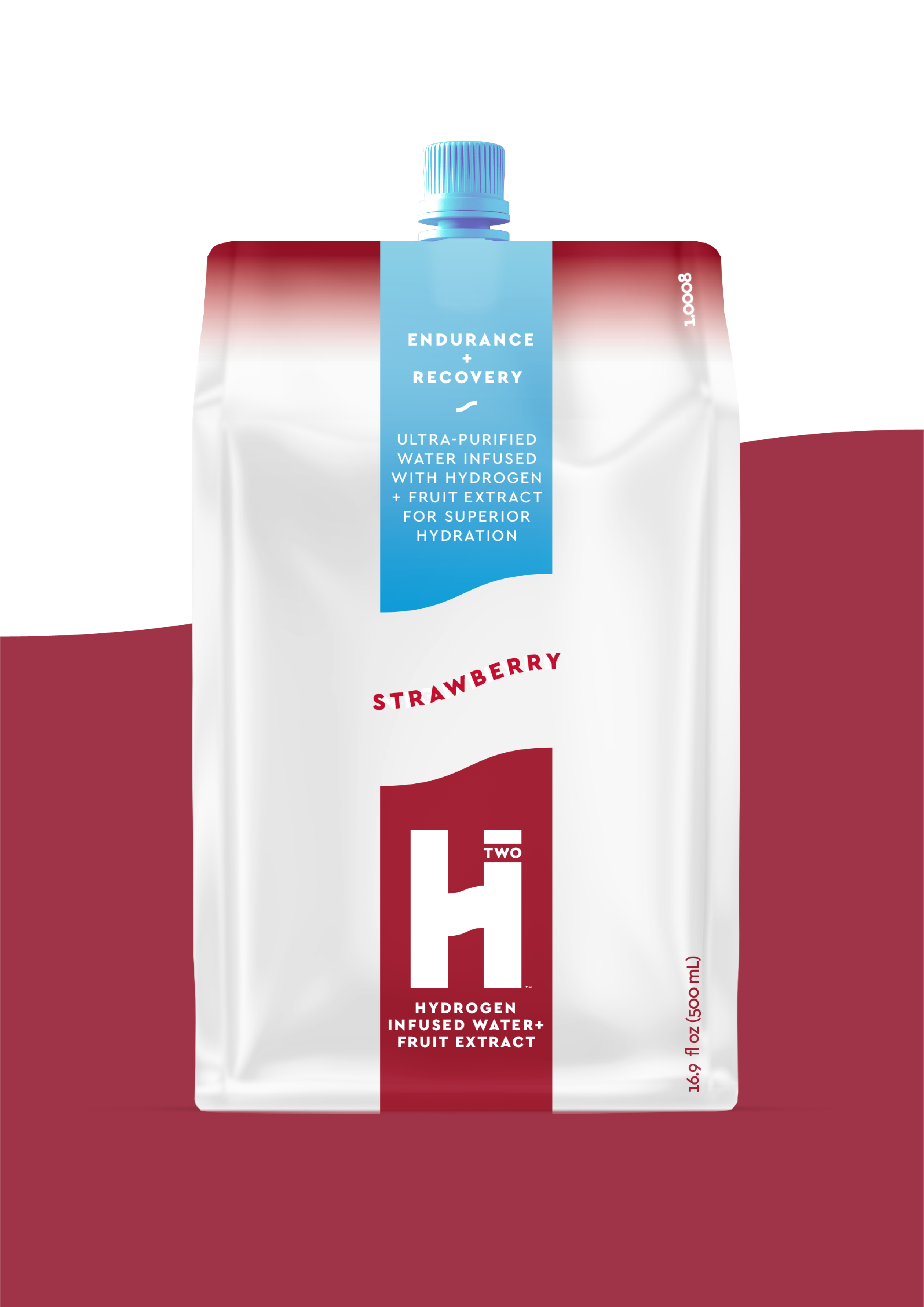 HTWO - Vente Boisson sportive et énergisante - EAU HYDROGÉNÉE HTWO +EXTRAIT DE FRUIT | FRAISE1