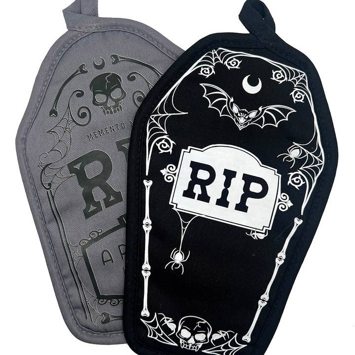 vampirefreaks - Wholesale Oven Mitt/Pot Holder - Cemetery Pot Holders Set0