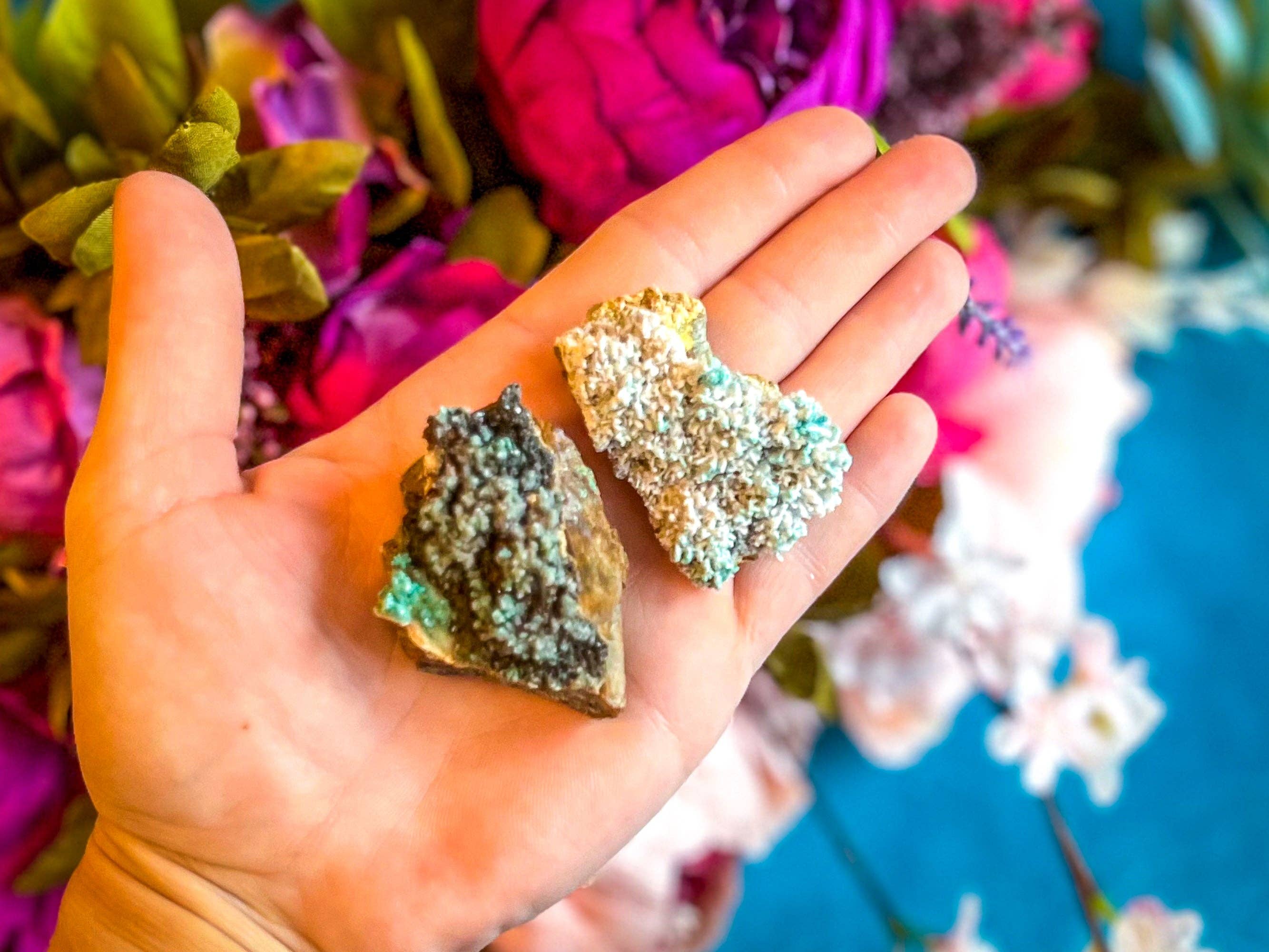 Mandala Gems - Vente Pierre et cristal de spiritualité - Aragonite verte1