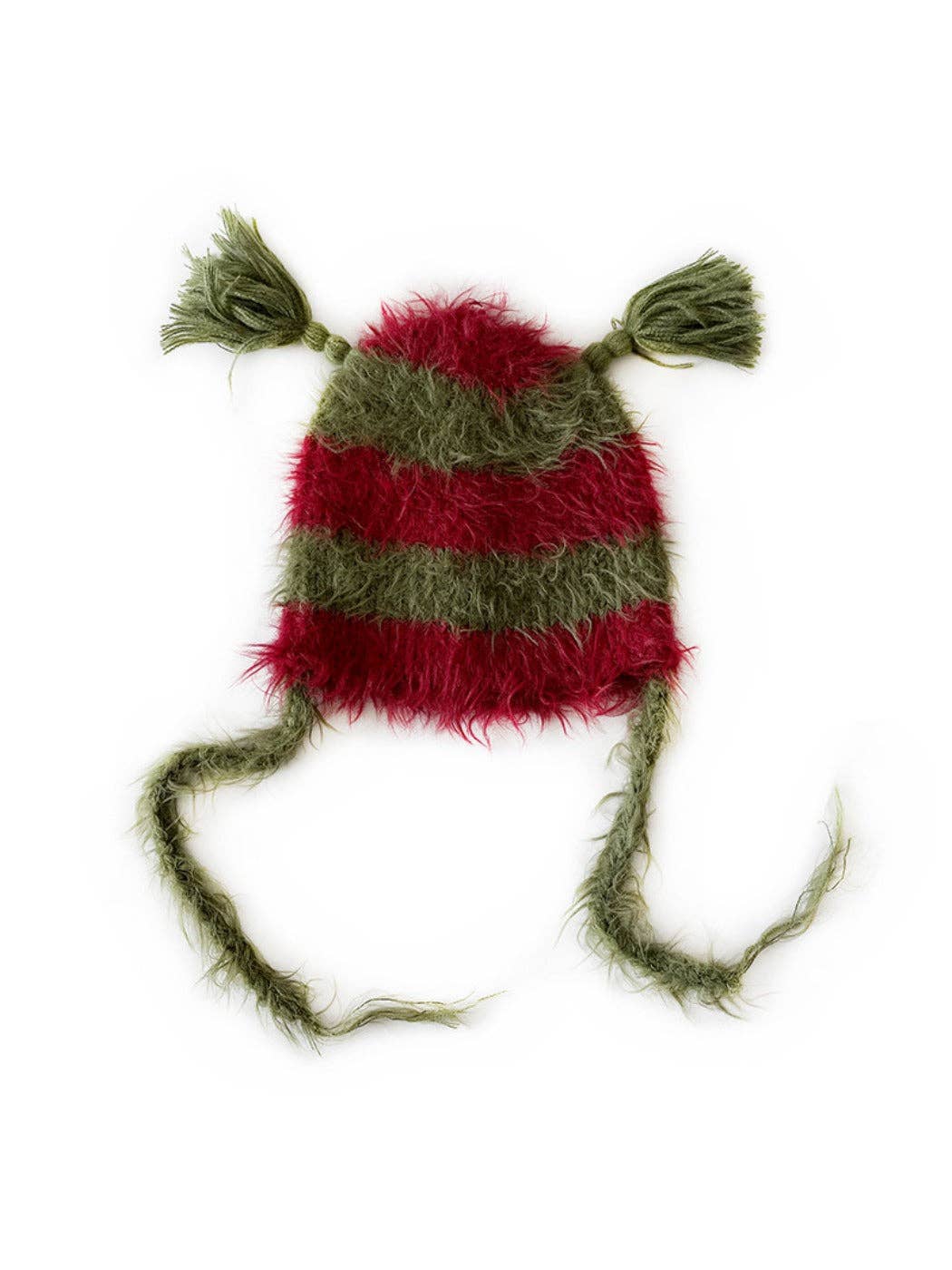 Funkyrel® Atzbranding Limited - Vendita all'ingrosso Berretto - Donna - Haila - Carino Berretto a Maglia a Righe con Treccine0