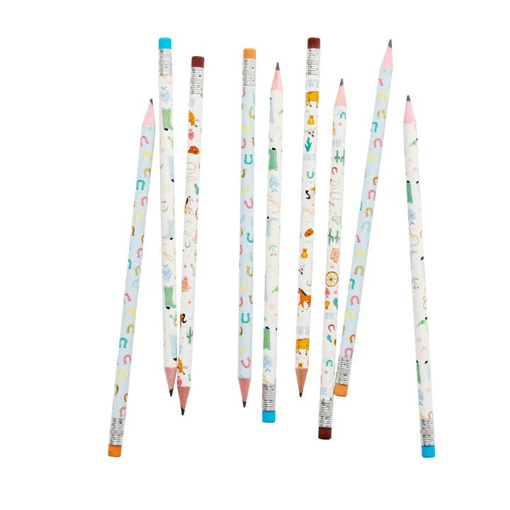 Yeehaw Pencil Set for wholesale by Jollity & Co. + Daydream Society