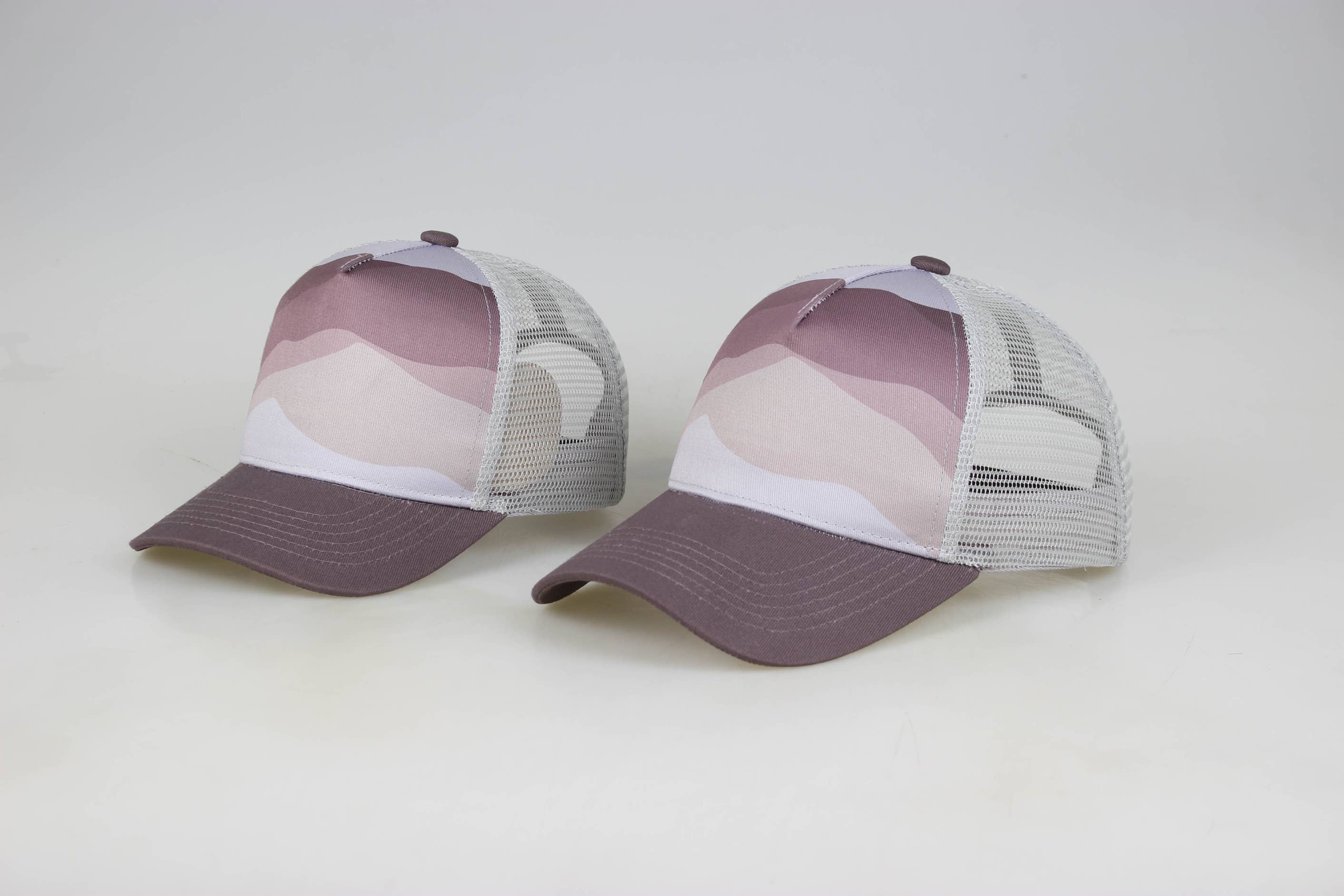Wild Child Hat Co - Wholesale Kids Hat - Kids - Purple Mountain Trucker Hat Toddler Size3