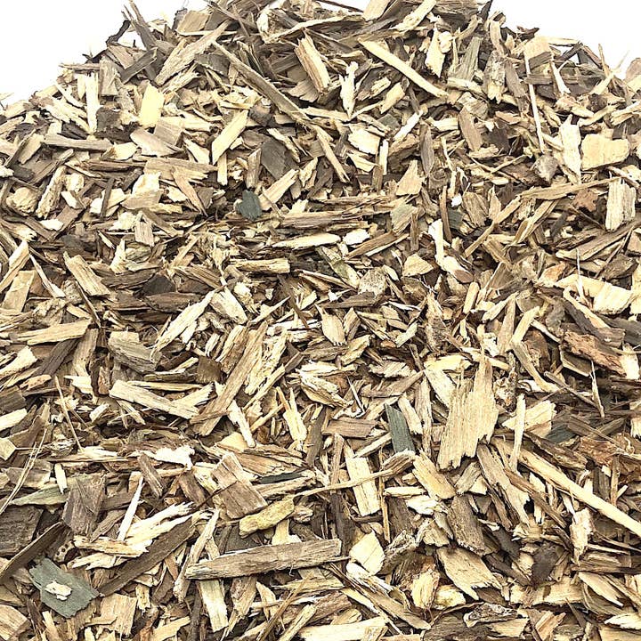 Jamaican Dogwood (Piscidia piscipula) Bark, Cut and Sifted, Wildcrafted for wholesale by Organic Botanicals