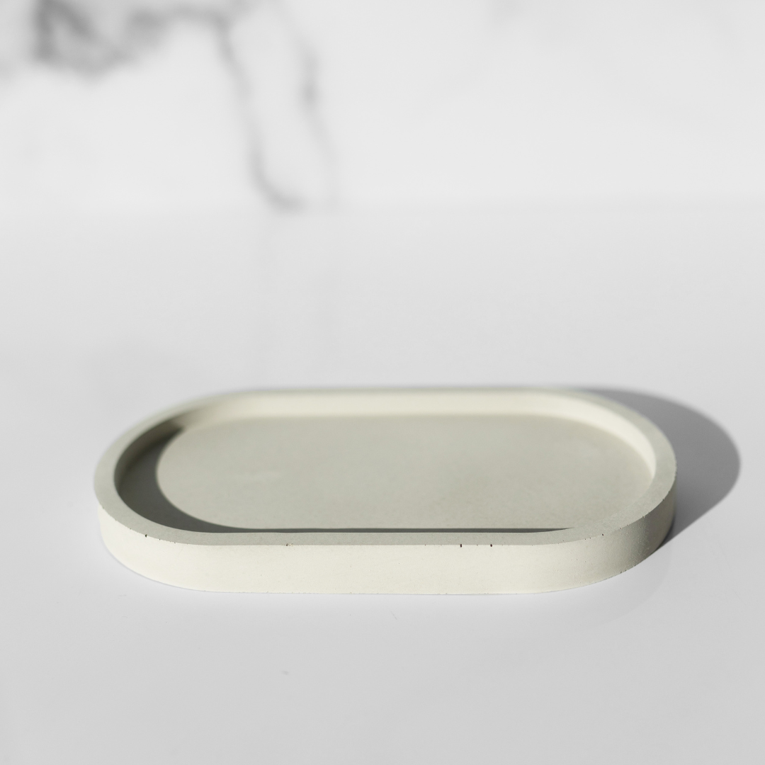 Janet Gwen - Wholesale Decorative Tray - Concrete Oval Tray6