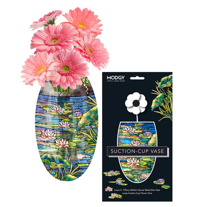 Modgy – wholesale Vas – Louis C. Tiffany Mellon House Waterliljor sugkoppsvas
