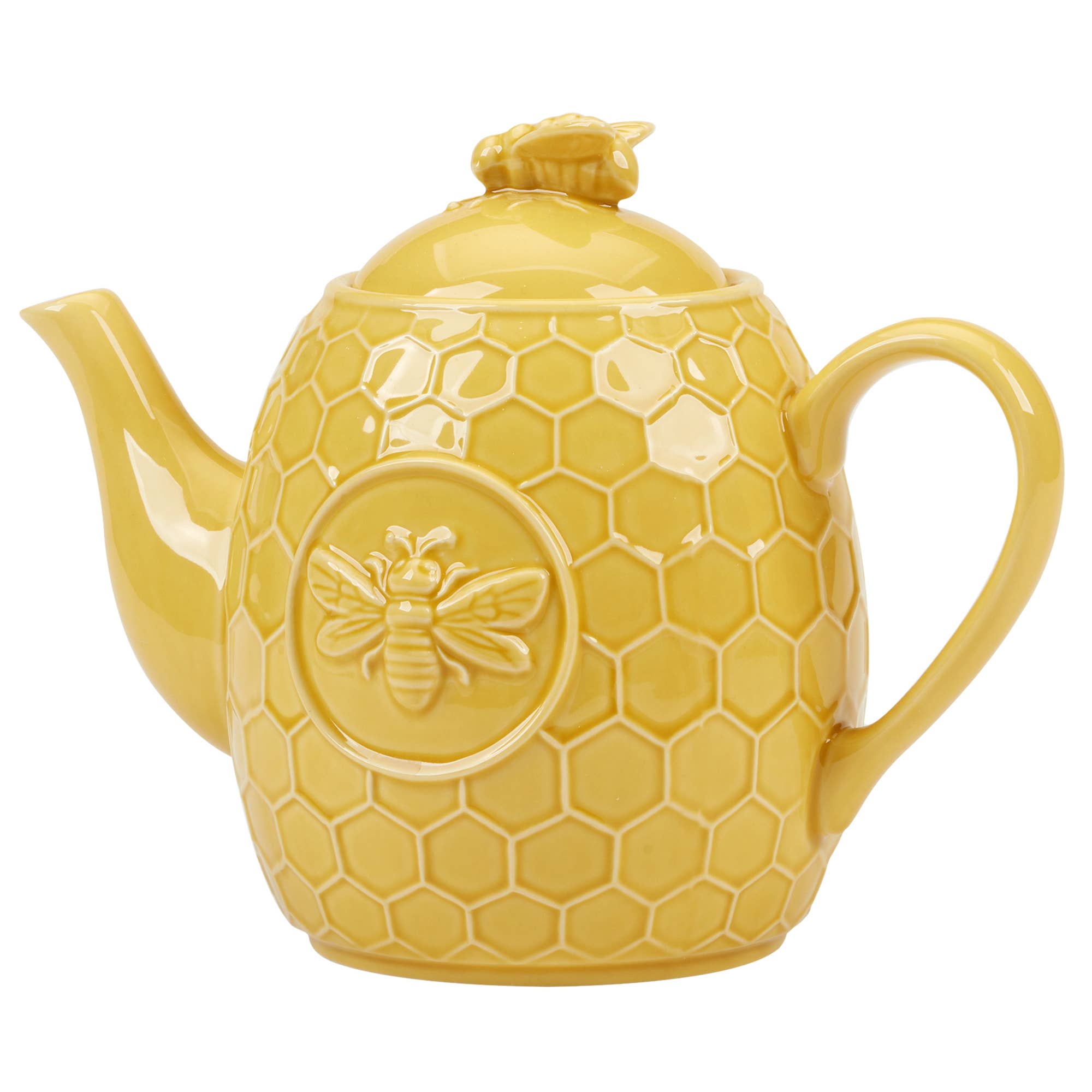 Certified International - Wholesale Theepot - French Bees theepot met honingraat reliëf, 1,1 l4