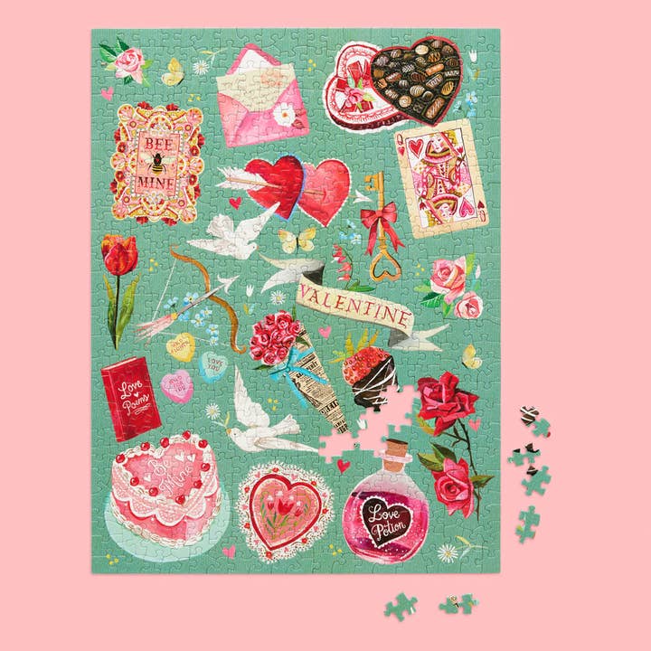 WerkShoppe - Vendita all'ingrosso Puzzle - Adulti - Classici di San Valentino Puzzle da 500 Pezzi | San Valentino1