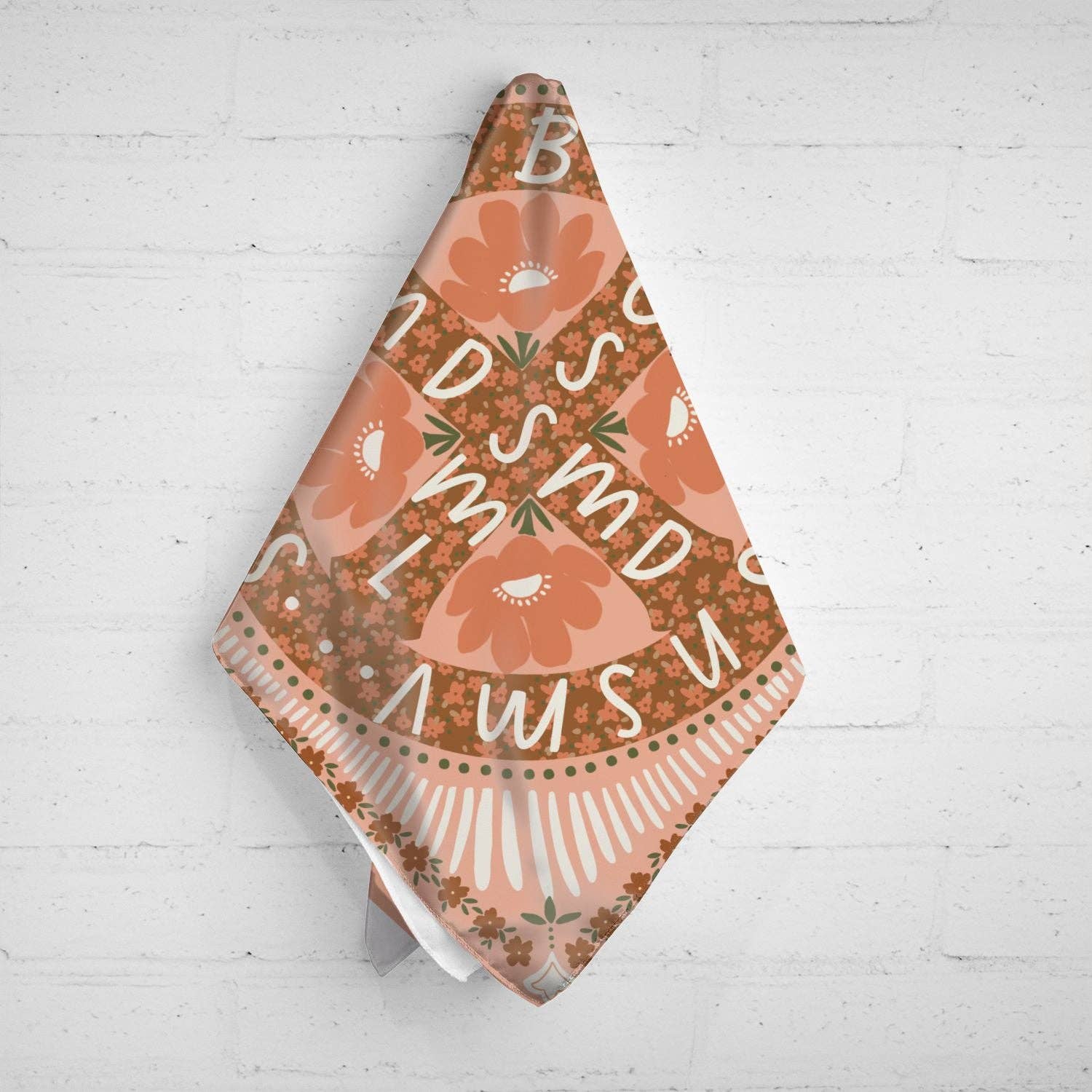 Marigold Catholic Goods, Co. - Wholesale Scarf - Women's - Benedict Bandana Scarf4