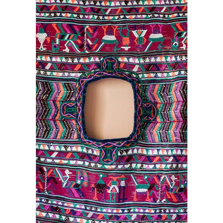 Vegan Expedition - Vente Tapisserie/textile - Tenture murale Huipil Jade
