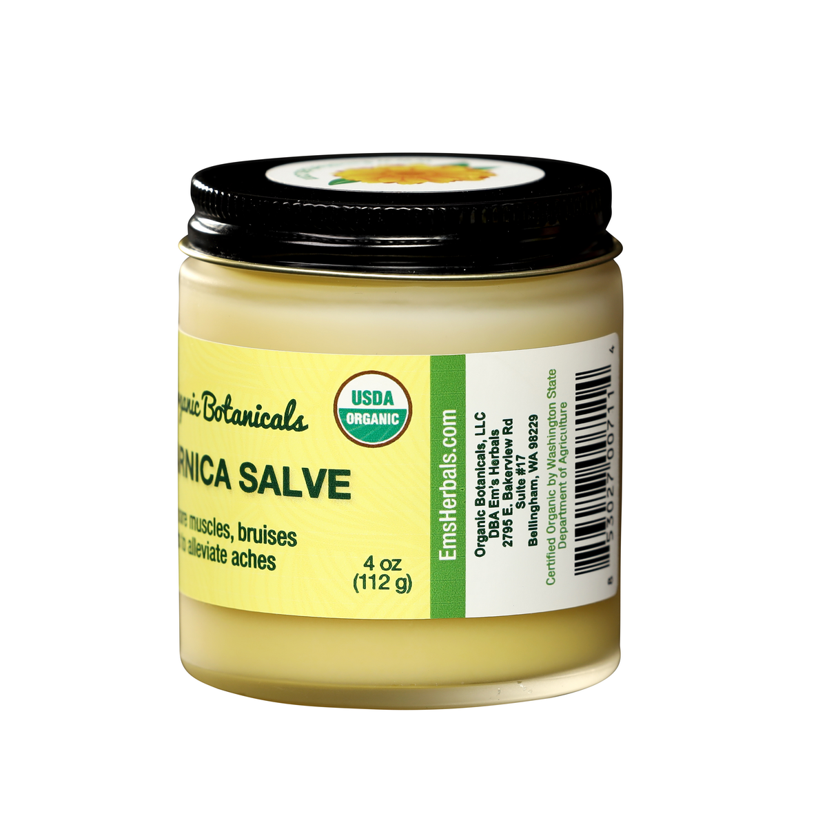 Organic Botanicals – Engroshandel Plejende salve – Ren arnica salve til lindring af smerter og hævelser4