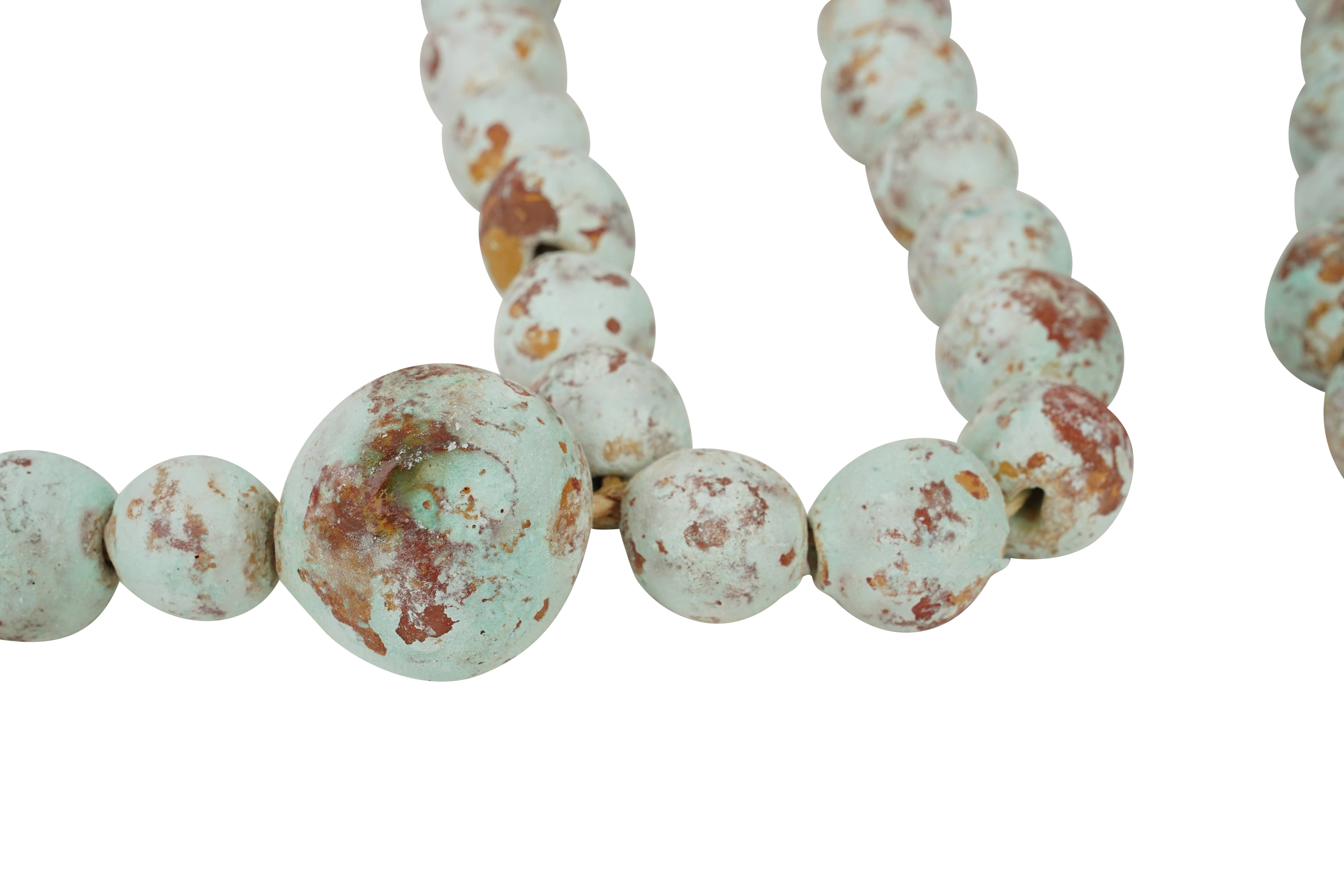 My Amigos Imports - Wholesale Prayer Beads Necklace - Hope Clay Rosary-Beads-Gorgeous-6 Sizes-Handmade-Turquoise17