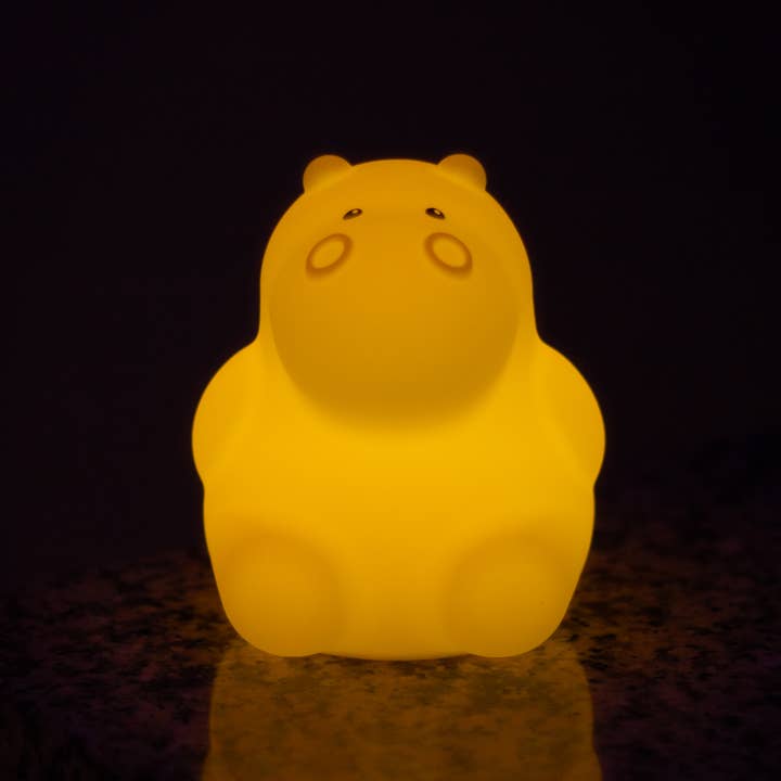 Lumieworld - Wholesale Night Light - Kids & Baby - Lumipets® LED Hippo Night Light with Remote