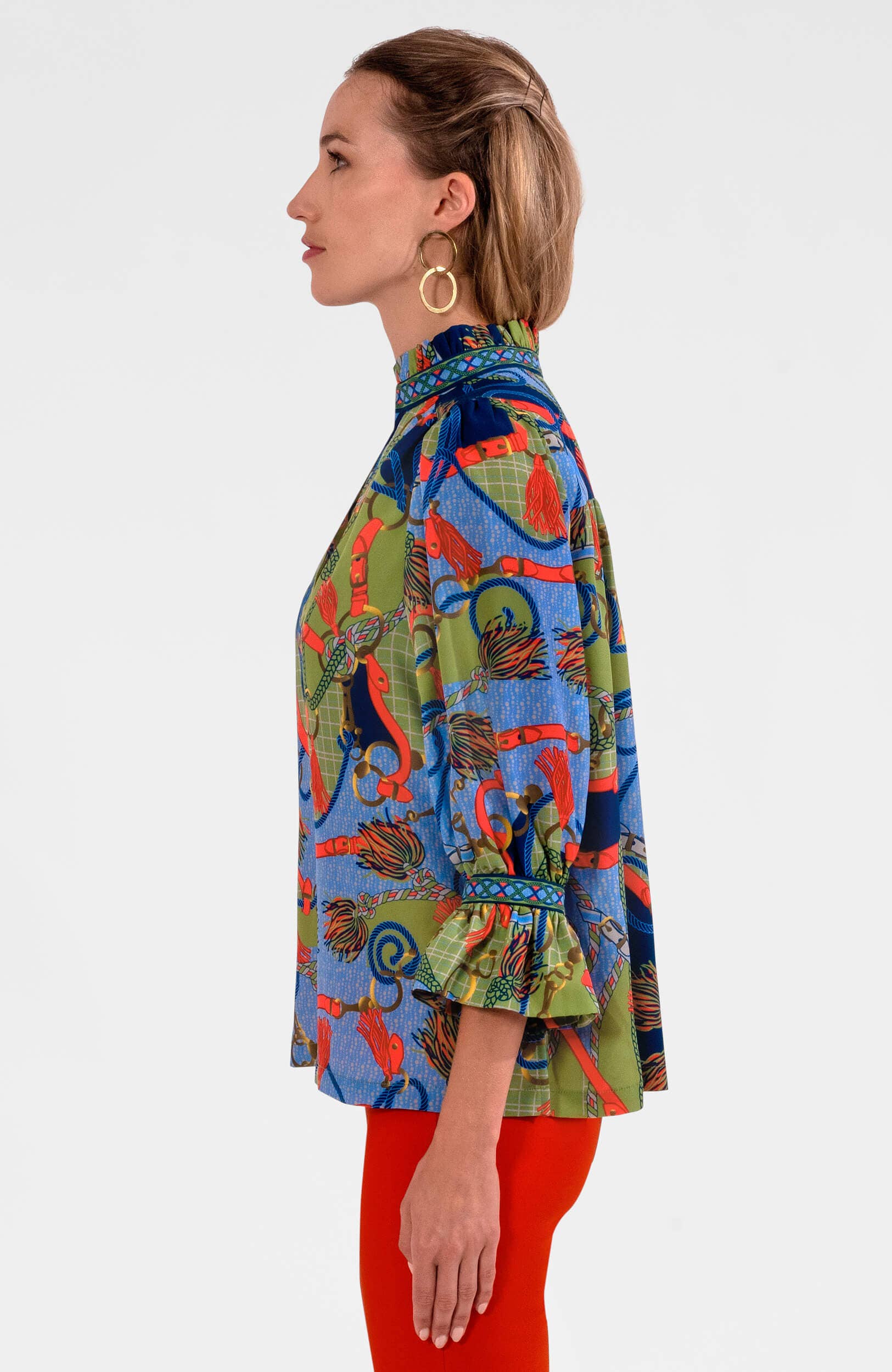 Gretchen Scott LLC - Vente Tunique – femme - Tunique Ruffleneck - Idem1