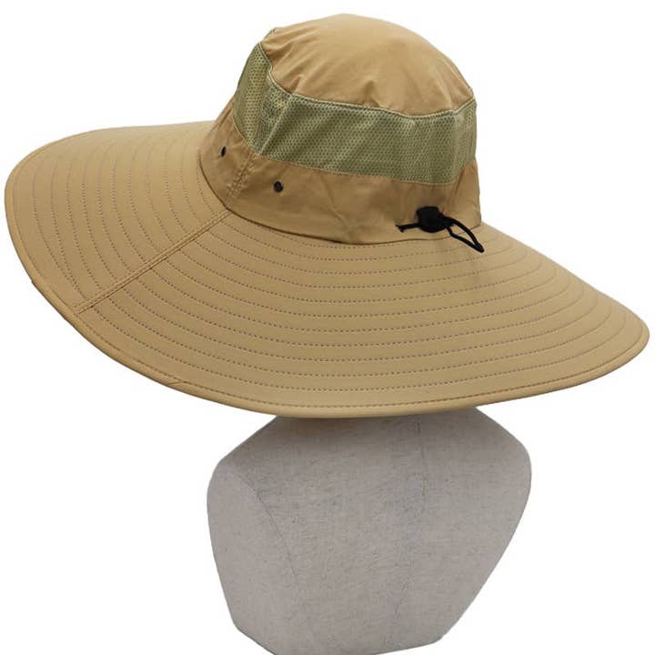 Cap Zone – Chapéu de pescador - Mulher por atacado – Mesh Top Top Extra Larga Bim Chapéu Pescador Boonie5