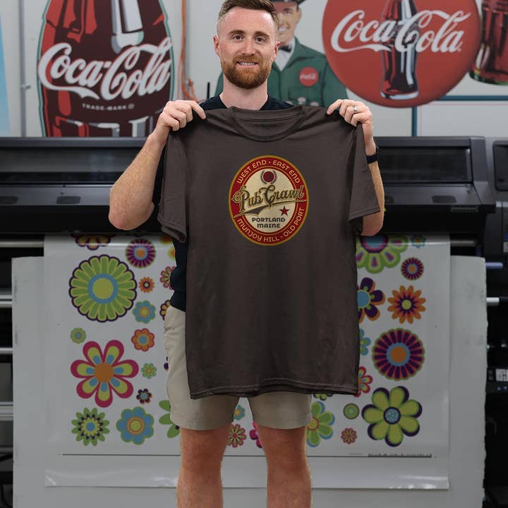 RetroPlanet - Wholesale T-shirt (graphic) – unisex - Portland Pub Crawl Vintage Script Adult Unisex S-2X T-Shirt9