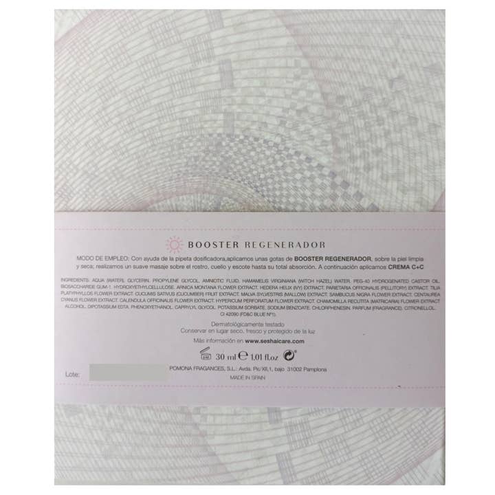 SESHAI CARE - Wholesale Facial Serum/Concentrate - BOOSTER 2 REGENERATING INTENSIVE HYDRATION SERUM6