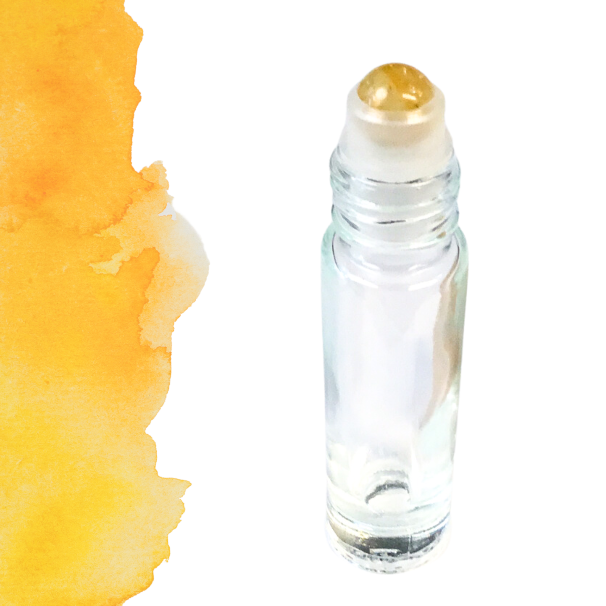 Essential Wellness - Body, Mind, Spirit - Wholesale Essential oil roll-on - CITRINE Gemstone Rollerball Inserts 2