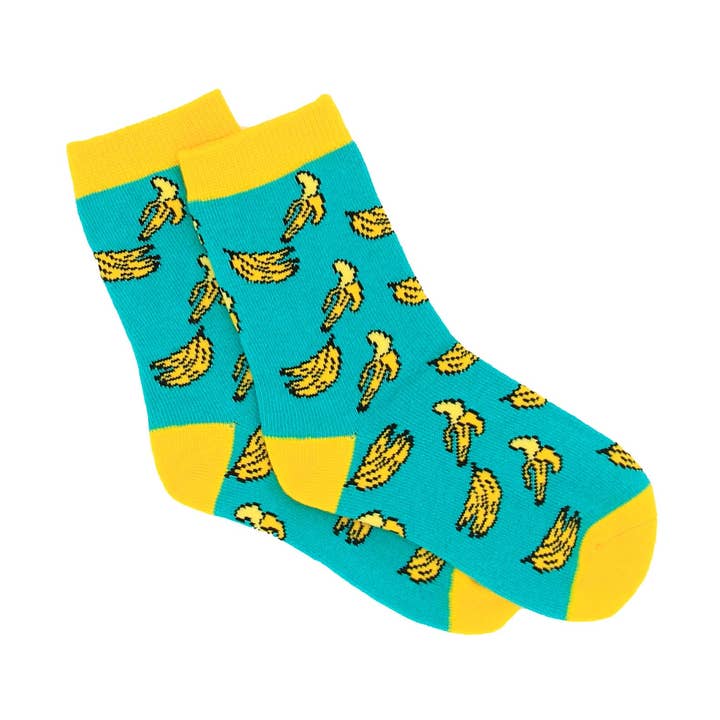 Calzini banana per bambini per la vendita all'ingrosso da parte di Sockgaim