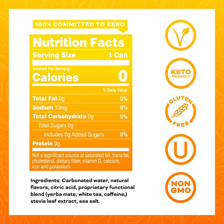 Yerbae - Wholesale Sports/Energy Drink - 12oz MANGO PASSION FRUIT