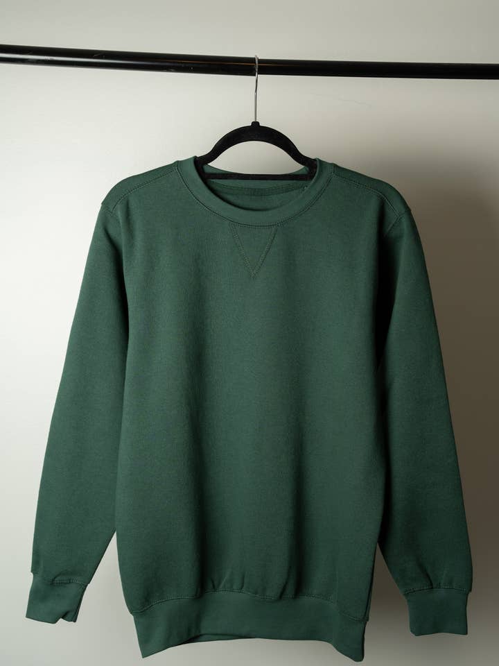 Bosque Verde Sudadera con capucha verde bosque de venta al por mayor en Faire