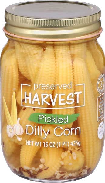 Hudson Meat Company - Wholesale Pickled Vegetables - CORN PICKLED DILLY     -     PRESERVED HARVE0