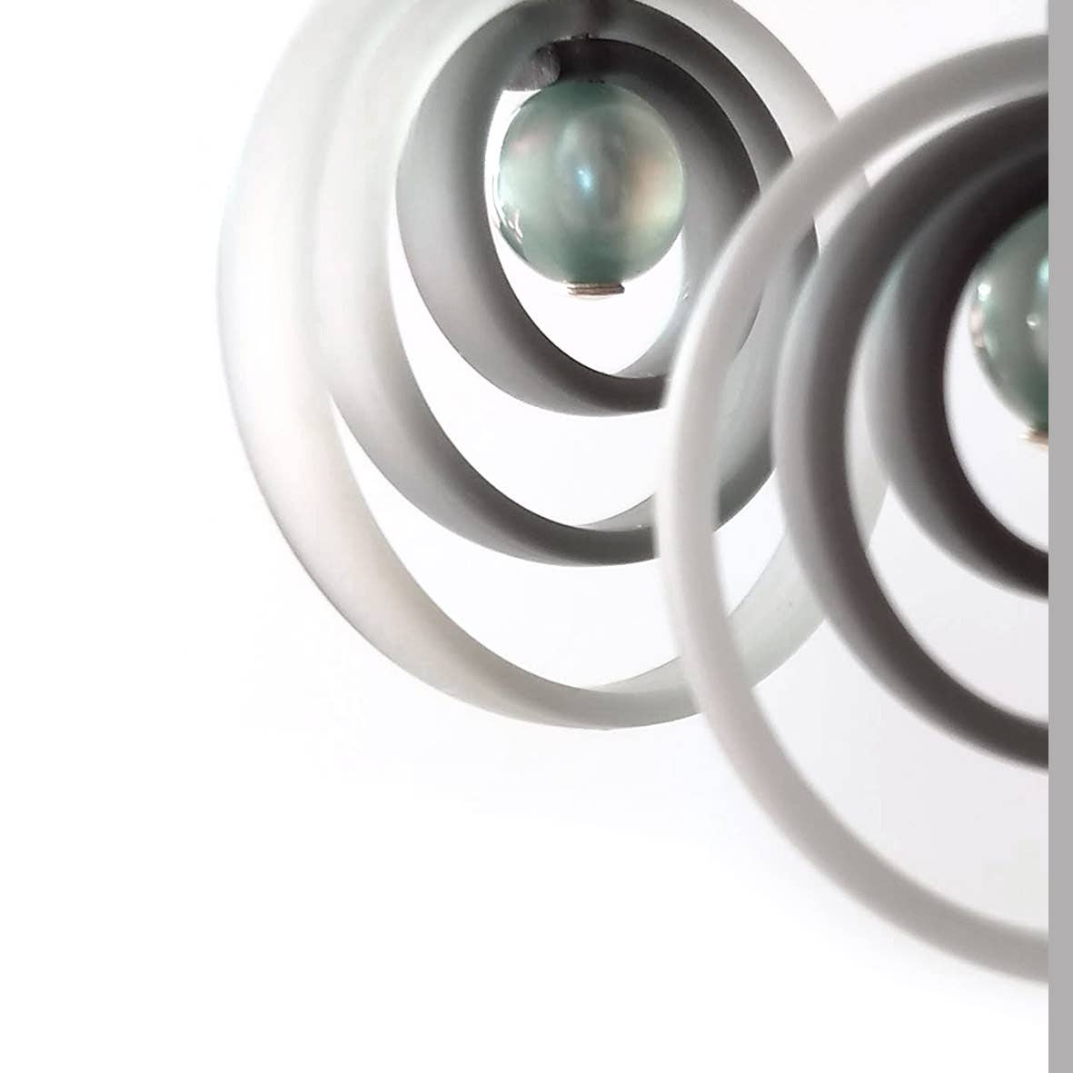 ALEX+SVET - Wholesale Dangle Earrings - ORCHIDEE rubber & resin earrings ESSENTIALS line0