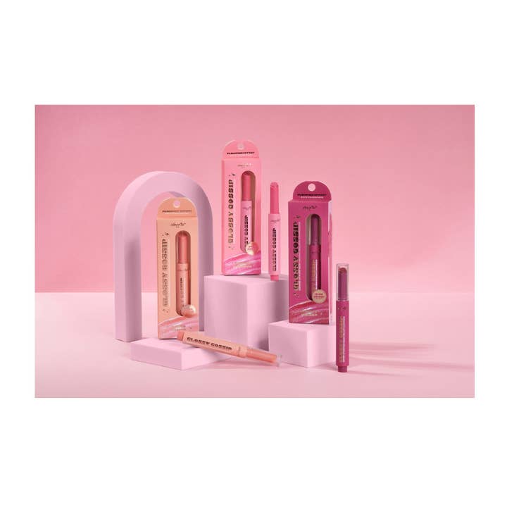 PINEAPPLE Beauty - Wholesale Lip Plumper - AMORUS CO-GGLD Glossy Gossip Shimmer Lip Plump Balm - 36