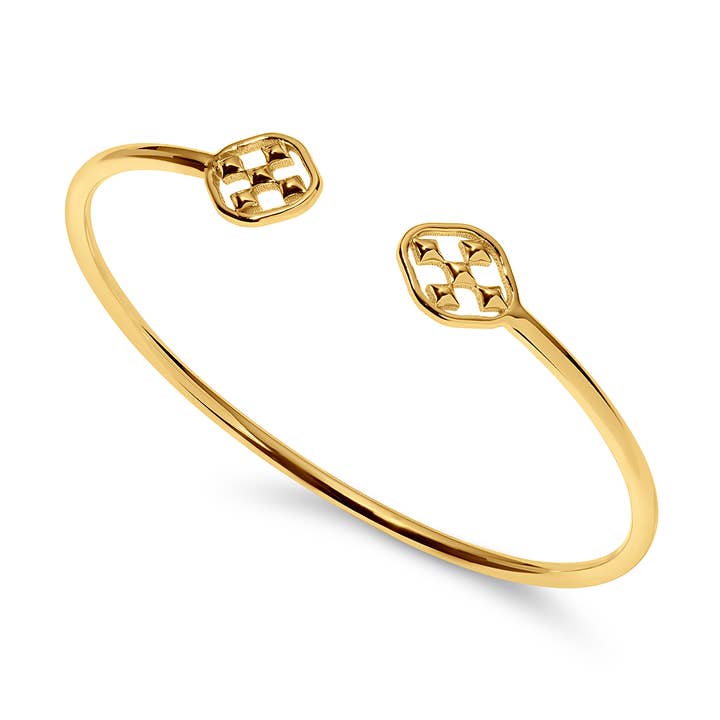 shield bangle bracelet for wholesale by Gracewear Collection