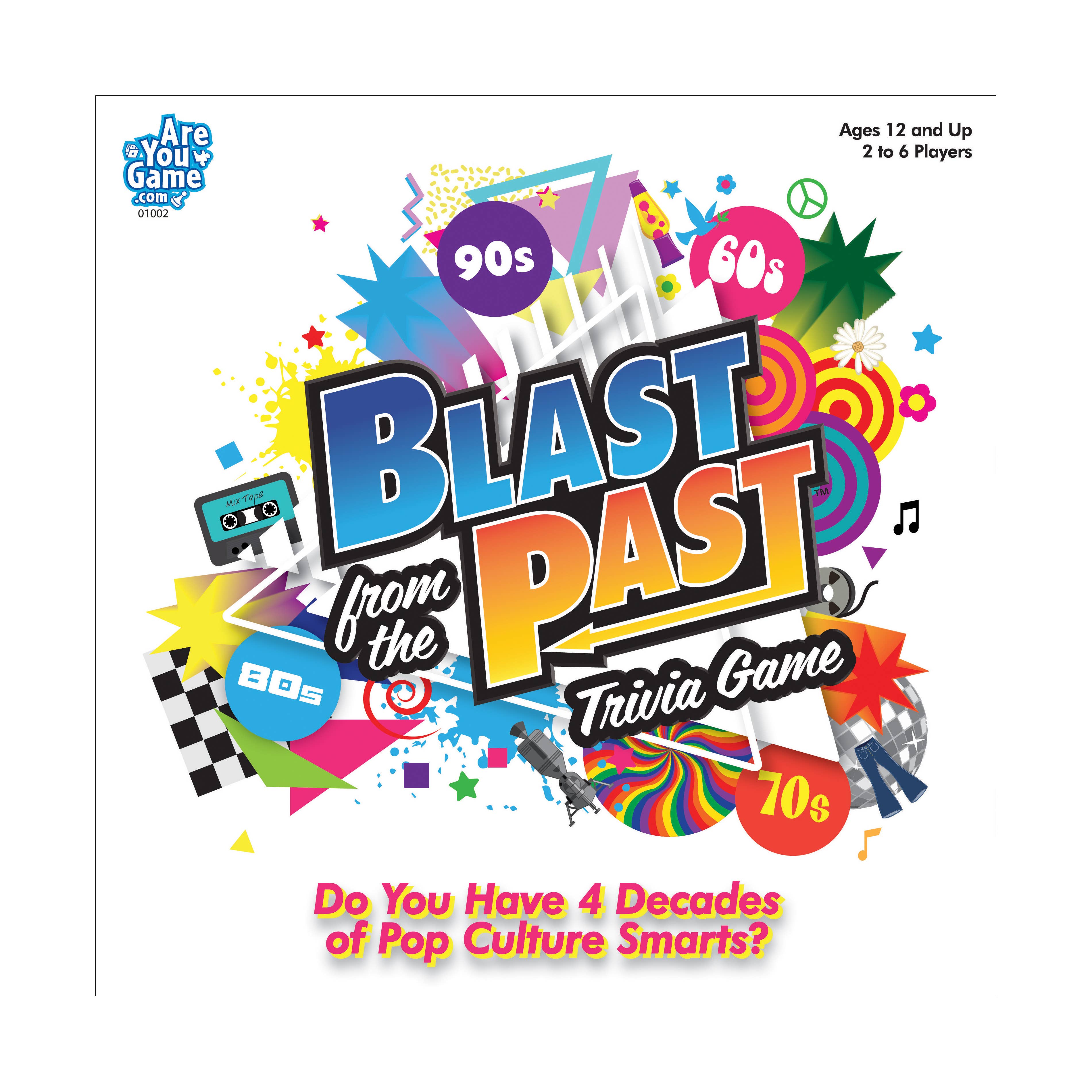 AreYouGame - Wholesale Board Game - Blast from the Past Trivia Game3