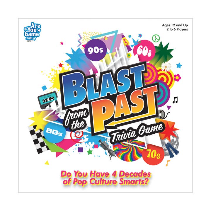 AreYouGame - Wholesale Board Game - Blast from the Past Trivia Game3