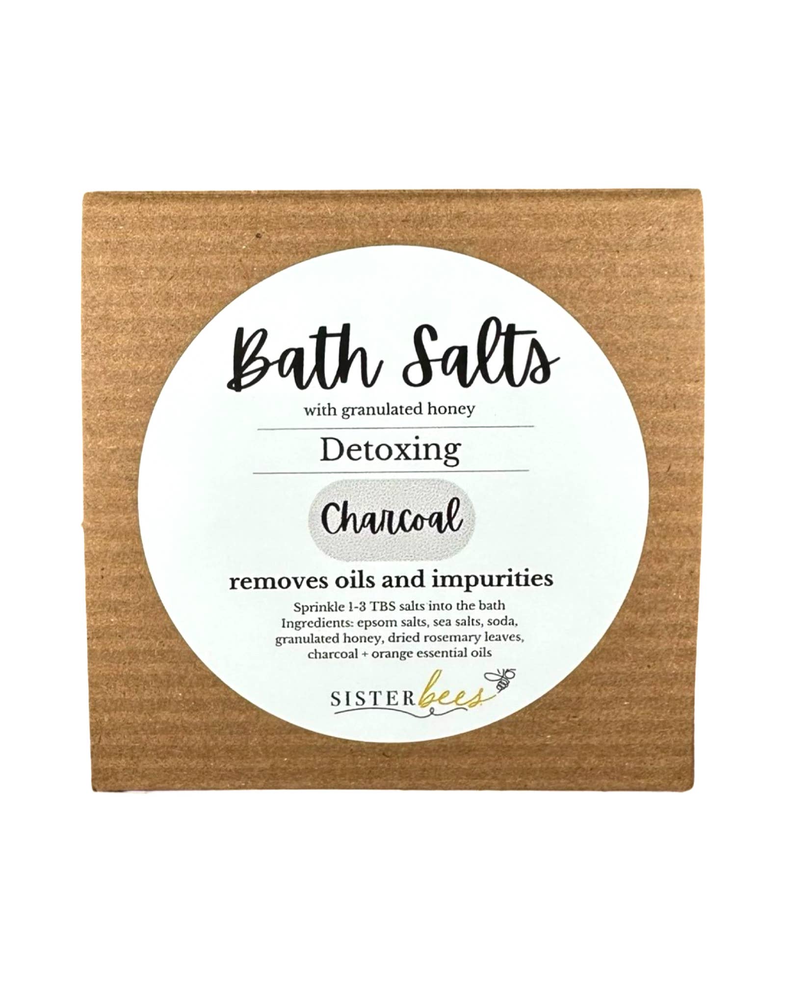Sister Bees LLC - Wholesale Bath Salts - Detox Honey Bath Salts