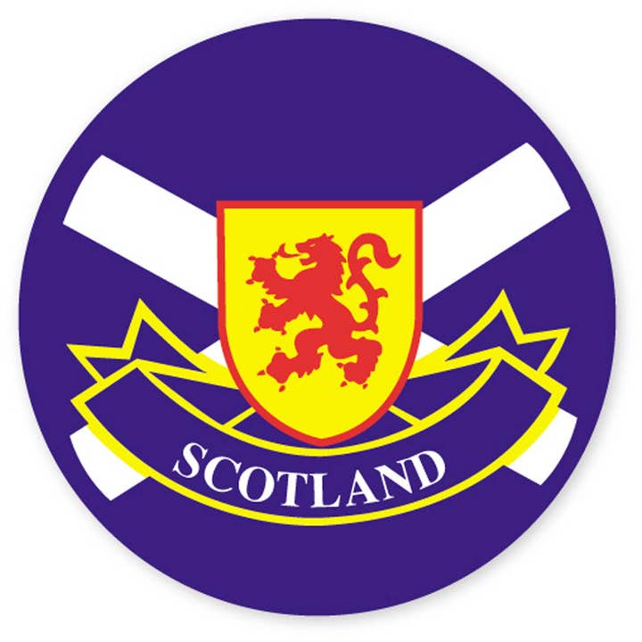 Scotland Saltire Roundal Sticker for wholesale by Eurostick