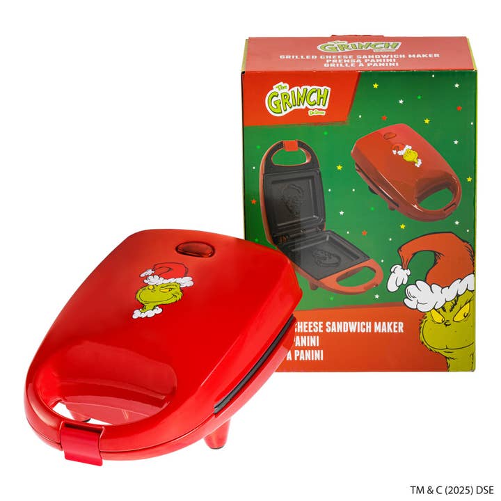 Uncanny Brands - Wholesale Kitchen Appliance - Uncanny Brands Dr. Seuss The Grinch Single Sandwich Maker7