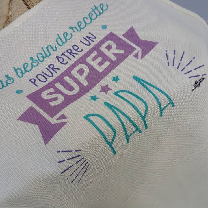 Dad's cooking apron - great dad gift idea for wholesale by La vie en magenta