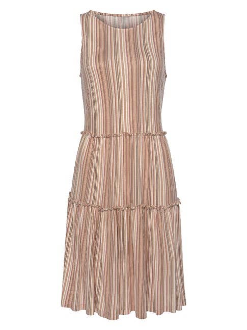 Lascana - Wholesale Dress - Women's - LASCANA Women's Flowy Tiered Dress