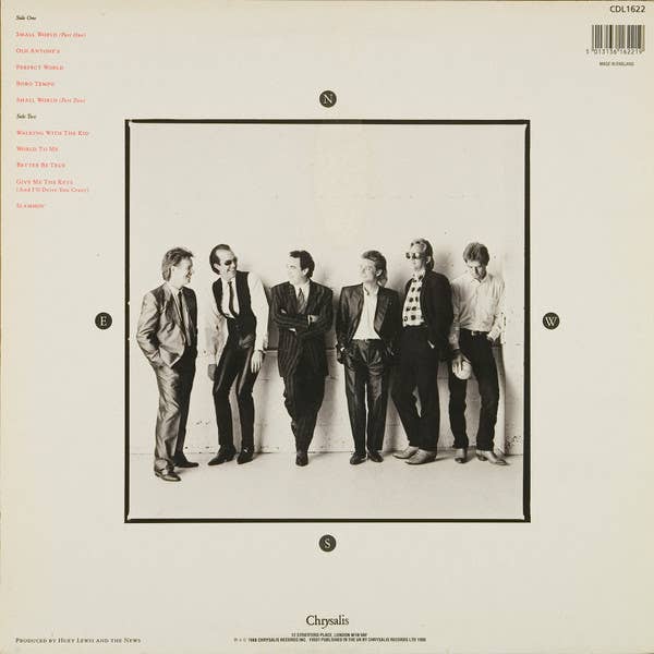 Real Retro - Wholesale Music CD/Vinyl - HUEY LEWIS & THE NEWS Small World LP Record